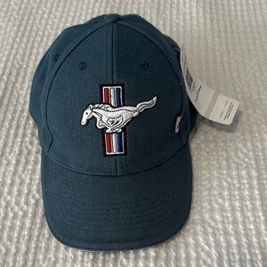 Ford Teal Cap with Iconic Mustang Emblem